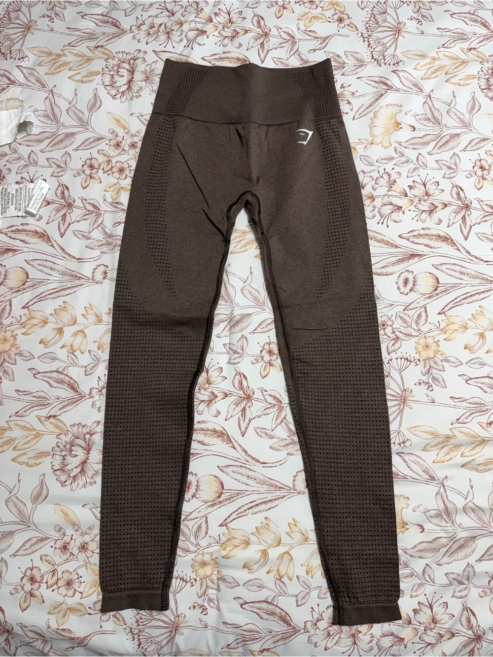 Gymshark Brown High-Waist Seamless Leggings